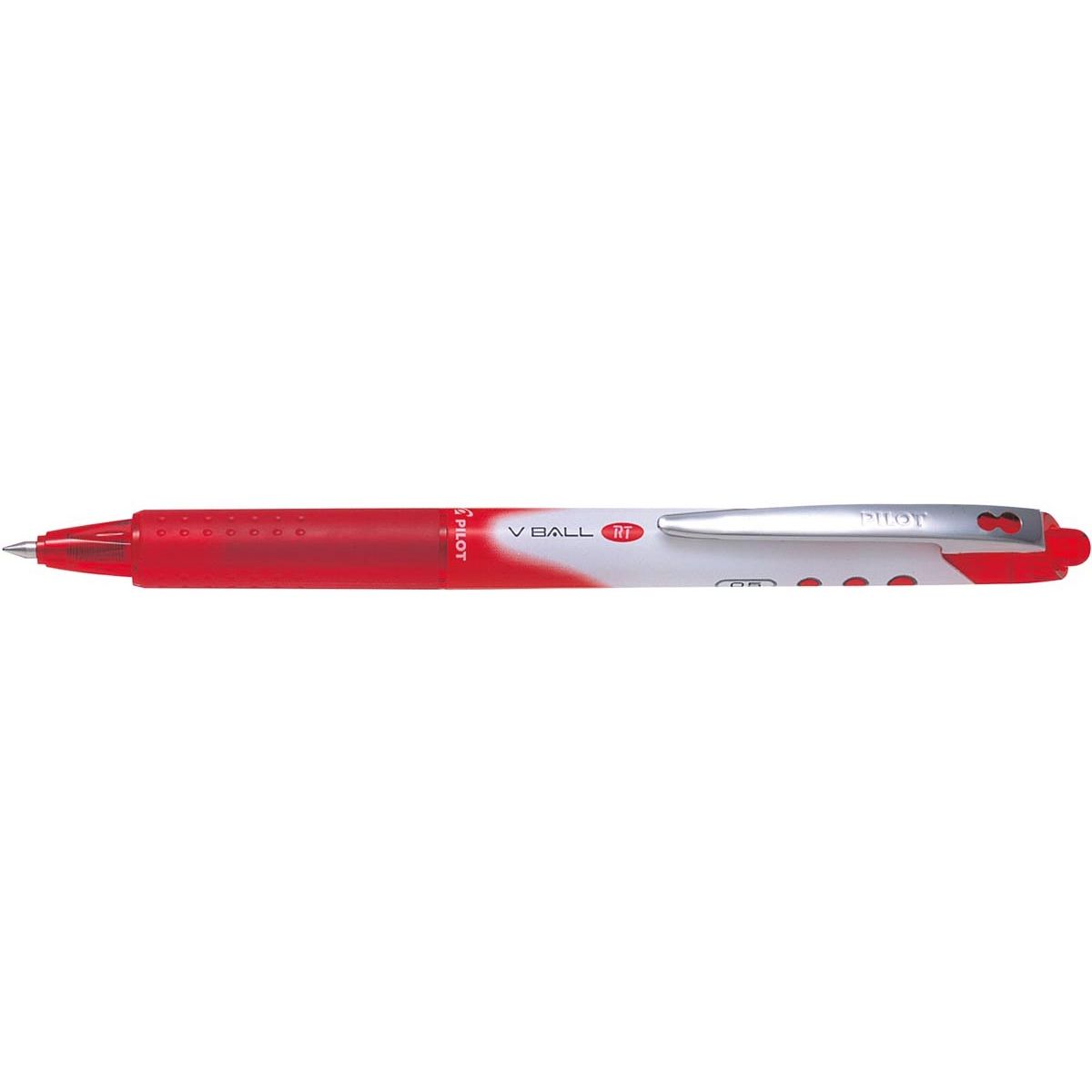 Pilot - roller à encre liquide V-Ball RT 05, pointe fine, rouge
