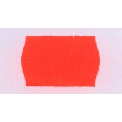 Klika - Etiquette 2616 fl.rouge permanente coupe sécurité 2 pièces