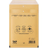 Jiffy - Comebag Luftpolsterumschläge, ft 150 x 215 mm, mit Streifenverschluss, braun, Karton mit 100 Stück
