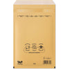 Jiffy - Enveloppes à bulles Comebag, ft 230 x 340 mm, avec fermeture à bande, marron, boîte de 100 pièces