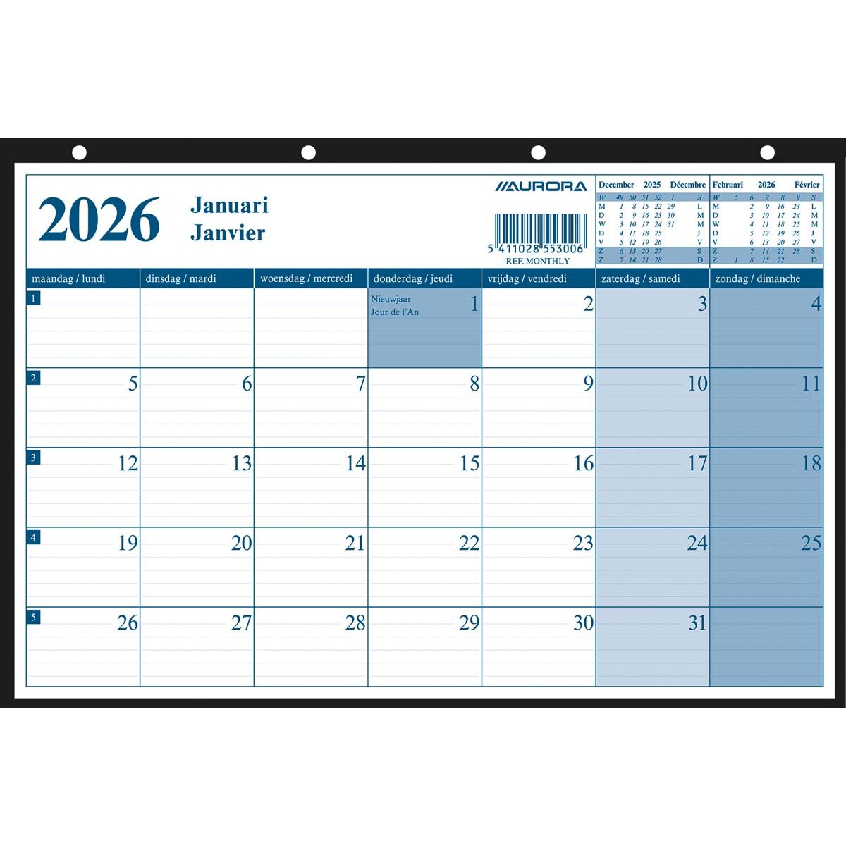 Aurora – Monatlich, 2026