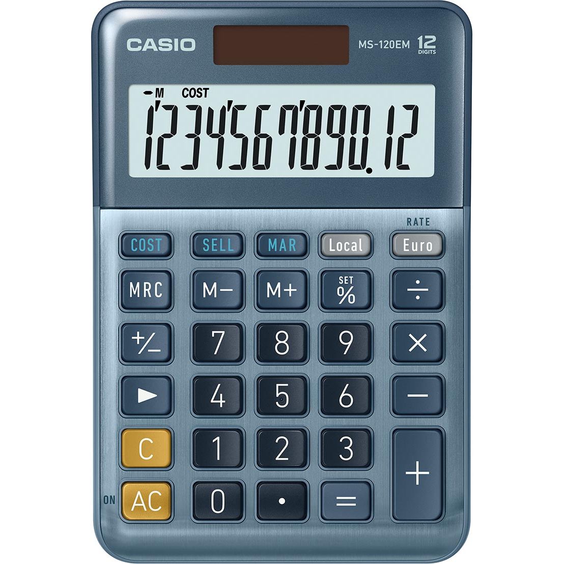 Casio - Calculatrice de bureau MS-120EM