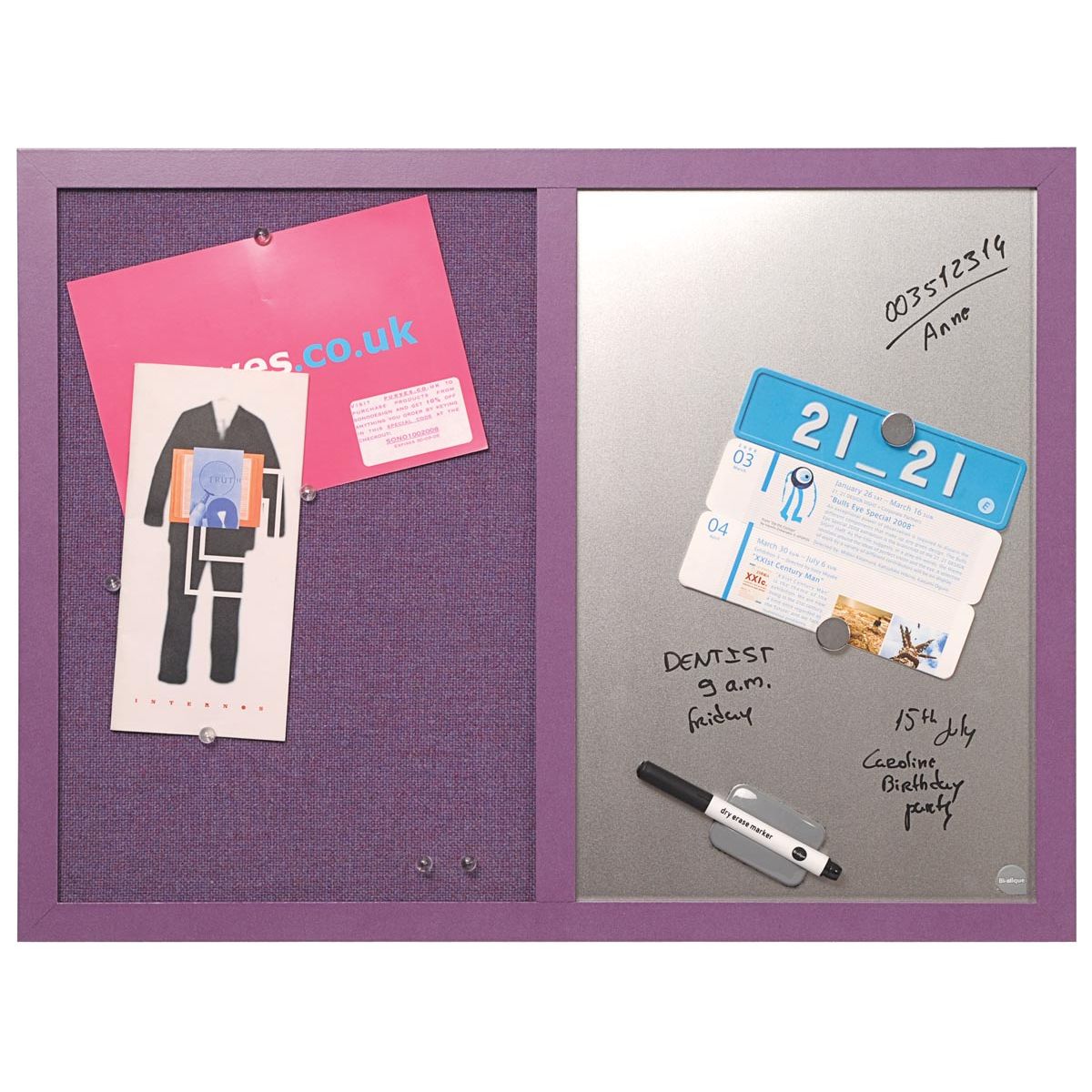 Bi-Office - Bisilque Assiette combinée lavande