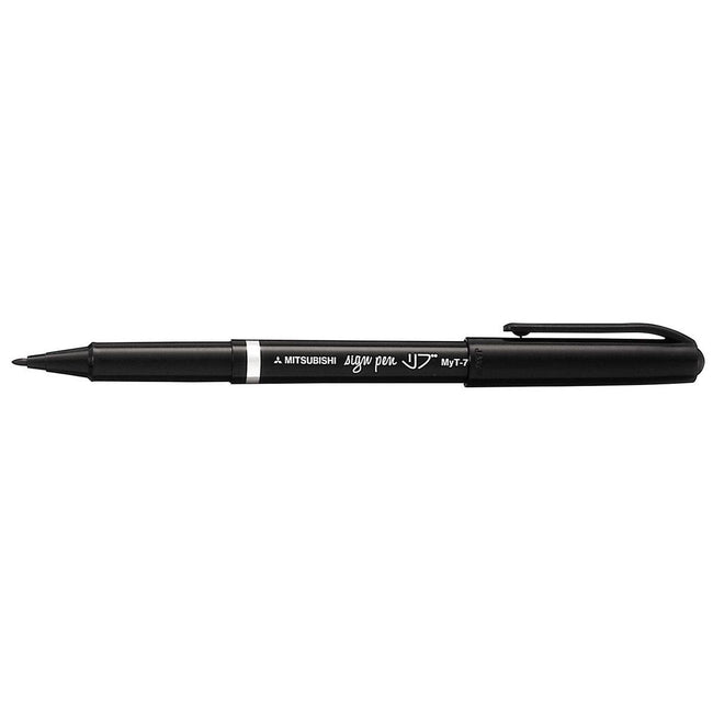 Uni-ball -  fineliner Sign Pen, 1mm, zwart