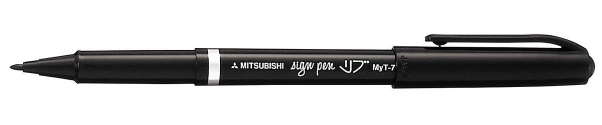 Uni-Ball – Fineliner Sign Pen, 1 mm, schwarz