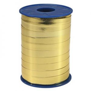 Metallic/Miroir krullint 5mm x 400 meter goud