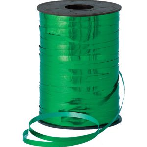 Ruban à friser Métallisé/Miroir 10mm x 250 yards 07 émeraude