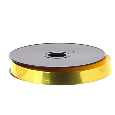 Ruban à friser Métallisé/Miroir 19mm x 100 mètres doré