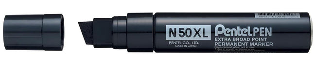 Pentel - permanent marker Pen N50, brede punt, zwart