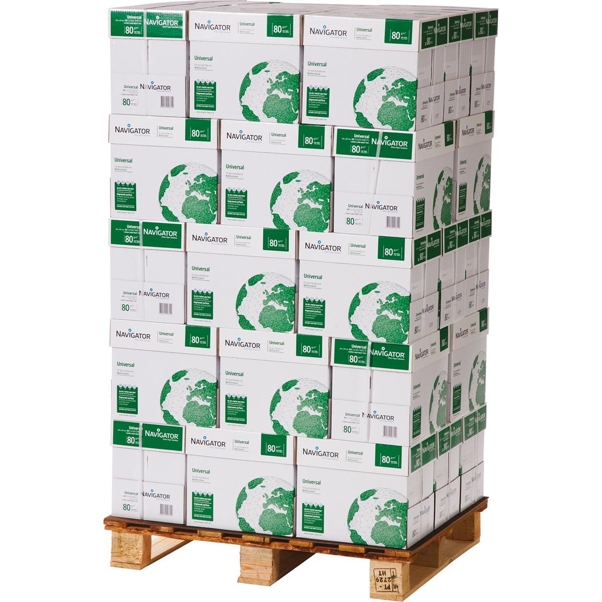 Navigator -  Universal printpapier ft A4, 80 g, pallet