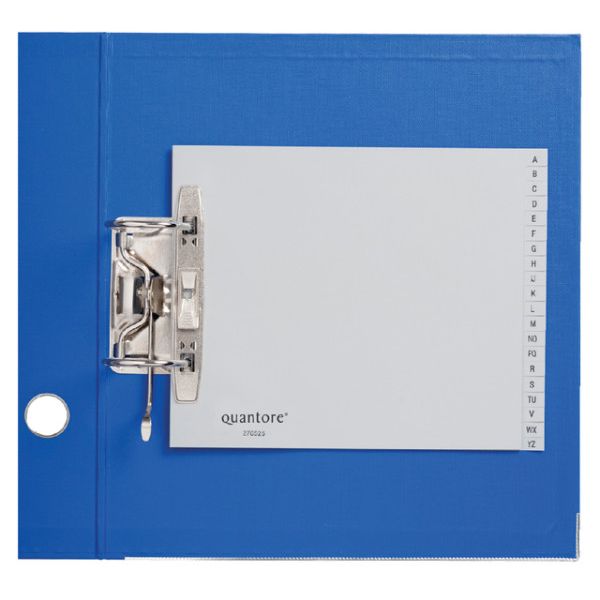 Quantore -  Ordner alfabet 2-gaats 18x23 PP grijs