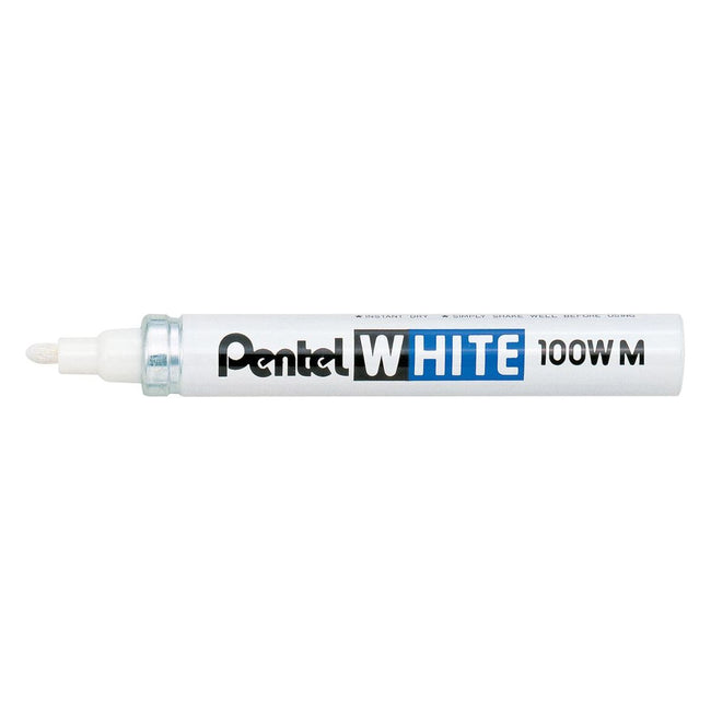 Pentel - Paint Marker White schrijfpunt: 3,9 mm, schrijfbreedte: 3 mm