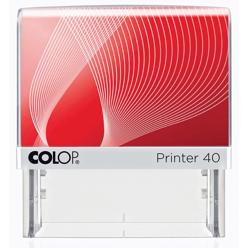 Colop -  stempel met voucher Printer 40, max. 6 regels, ft 59 x 23 mm