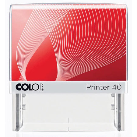 Colop - Stempel mit Gutscheinsystem Drucker Printer 40, max. 6 Zeilen, ft 59 x 23 mm
