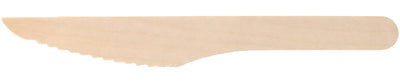 Conpax - Pure Messer, aus Holz, 16,5 cm, Packung à 250 Stück