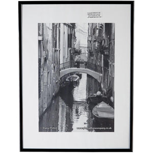 The Photo Album Company - Cadre photo TPAC en aluminium, noir, A3
