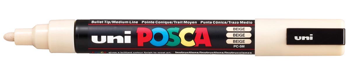 Posca - Marqueur Uni PC5M beige moyen