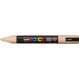 Posca -  Uni paintmarker PC-5M, 1,8 2,5 mm, ronde punt, poeder roze