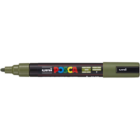 Posca -  Uni paintmarker PC-5M, 1,8 2,5 mm, ronde punt, kakigroen
