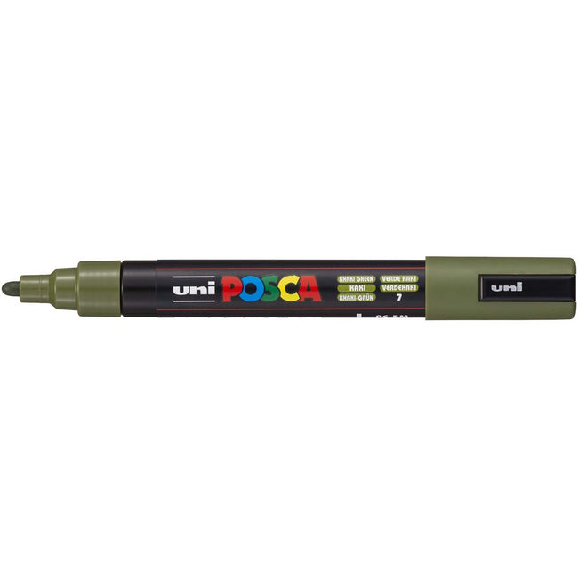Posca -  Uni paintmarker PC-5M, 1,8 2,5 mm, ronde punt, kakigroen