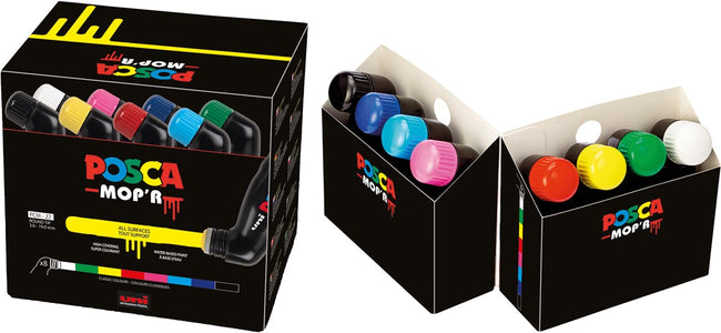 Posca - Paintmarker Uni PCM22 Mop'r assortiment lot de 8 pièces