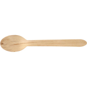 Conpax -  Lepel uit hout, 16,5 cm, pak van 250 stuks