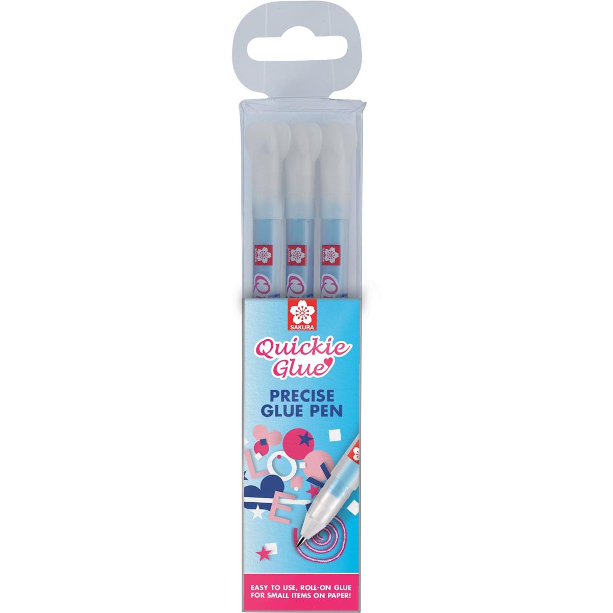 Sakura -  Quickie Glue lijmpen, etui met 3 stuks