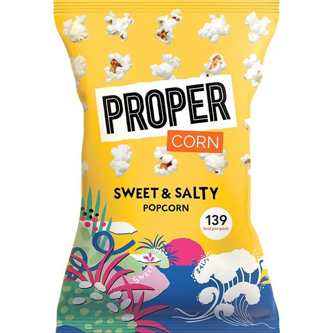 Proper - Proper popcorn Sweet Salty, zak van 30 g