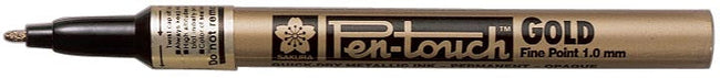 Sakura - paint Marker Pen-Touch punt van 1 mm, goud