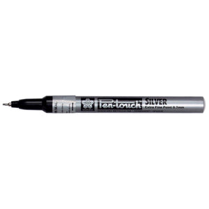 Sakura -  paint Marker Pen-Touch punt van 0,7 mm, zilver