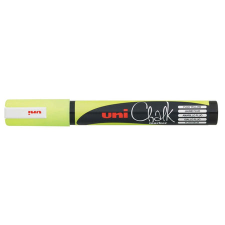 Uni-Ball – Kreidemarker Kreide rund 1,8–2,5 mm Fluorgelb