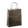 Sac en papier avec cordon 18x08x22cm 50 pcs noir