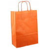 Sac en papier avec cordon 22x10x31cm 50pcs orange