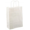 Sac en papier avec cordon 22x10x31cm 50pcs blanc