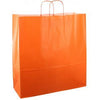 Sac en papier avec cordon 45x17x47cm 50pcs orange