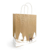 Papieren koordtas KERST 23x12x30cm TINO 50 stuks