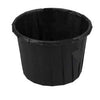 Papiersoßenbecher 90 ml rund Schwarz 50 Stück