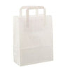 Sac en papier 22x10x38cm 50pcs blanc