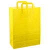 Sac en papier 32x15x43cm 50pcs jaune vif ÉPUISÉ