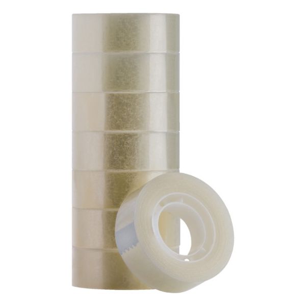 Quantore - Ruban adhésif 19mmx33m transparent