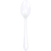 Depa - Plastiklöffel 18 cm wiederverwendbar WEISS 50 Stück