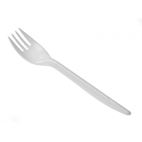 Depa - Fourchette | réutilisable | PS | 180 mm | blanc | 50 pièces
