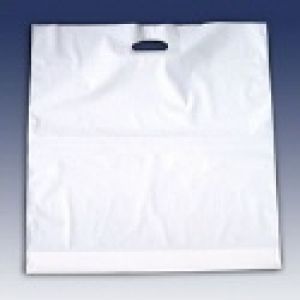 Sacs plastique blanc 60x61+2x4cm 60mu 200 pièces