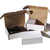 SendProof® - Boîte à colis postal | carton ondulé | 315x215x60mm | poinçonné | blanc | 25 pièces