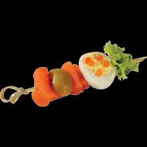 Brochette noeud japonais 15cm 250 pièces