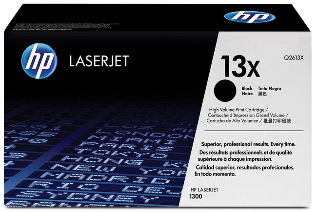 HP - toner 13X, 4 000 pagina's, OEM Q2613X, zwart