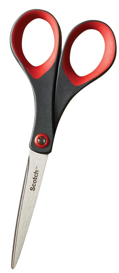 Scotch - Ciseaux 18cm précision rouge blister