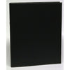 Aurora - Classeur à anneaux pour ft A4, 2 anneaux de 25 mm, en PVC, noir
