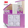 3M -  Bumpers, Anti shock, 22 mm, blister van 4 stuks