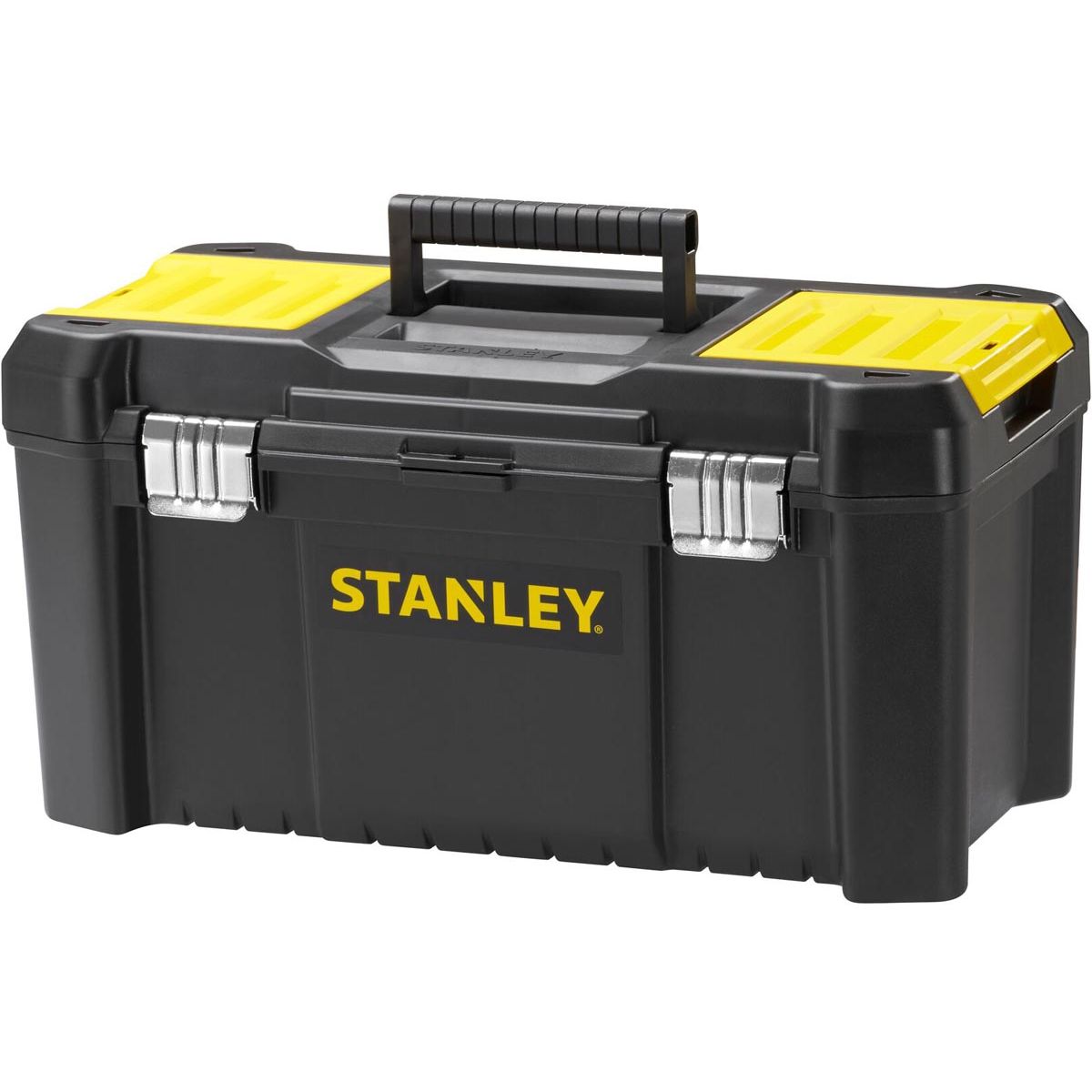 Stanley - Werkzeugkoffer Essential M 19 Zoll, schwarz/gelb